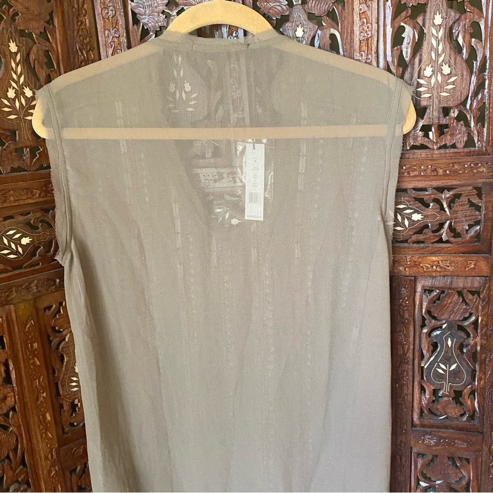 WALTER BAKER W118 BEADED ALLIE TOP IN BEIGE SIZE MEDIUM - Picture 3 of 9